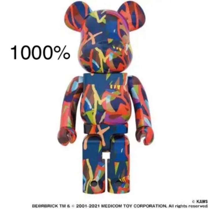 その他 BE@RBRICK KAWS TENSION 1000% TOKYO FIRST