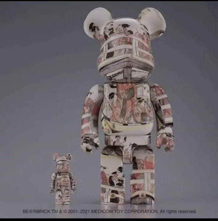 Be@rbrick 喜多川歌麿 両国橋の上下 ukiyoe ベアブリック