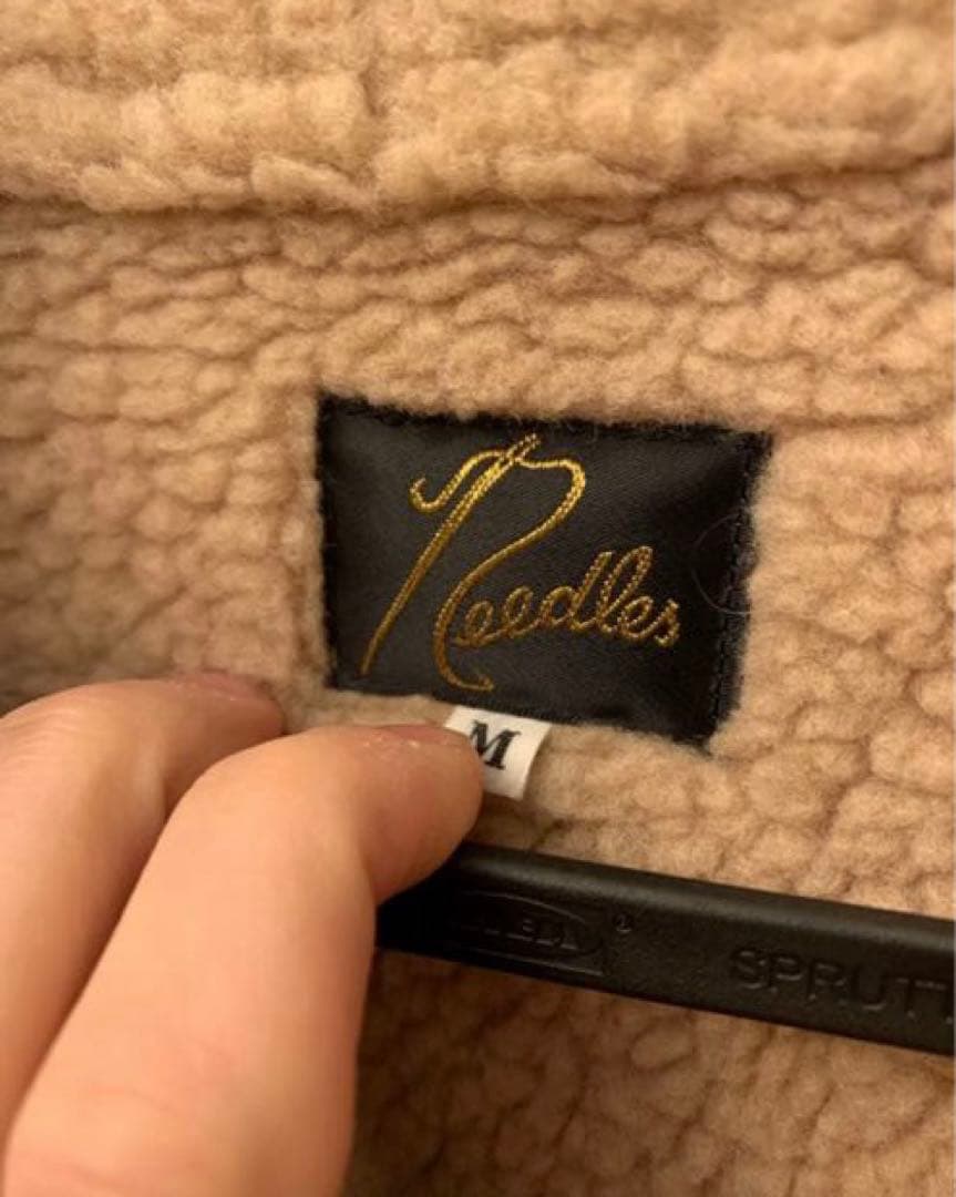 Needles レザーボアジャケット　Mサイズ