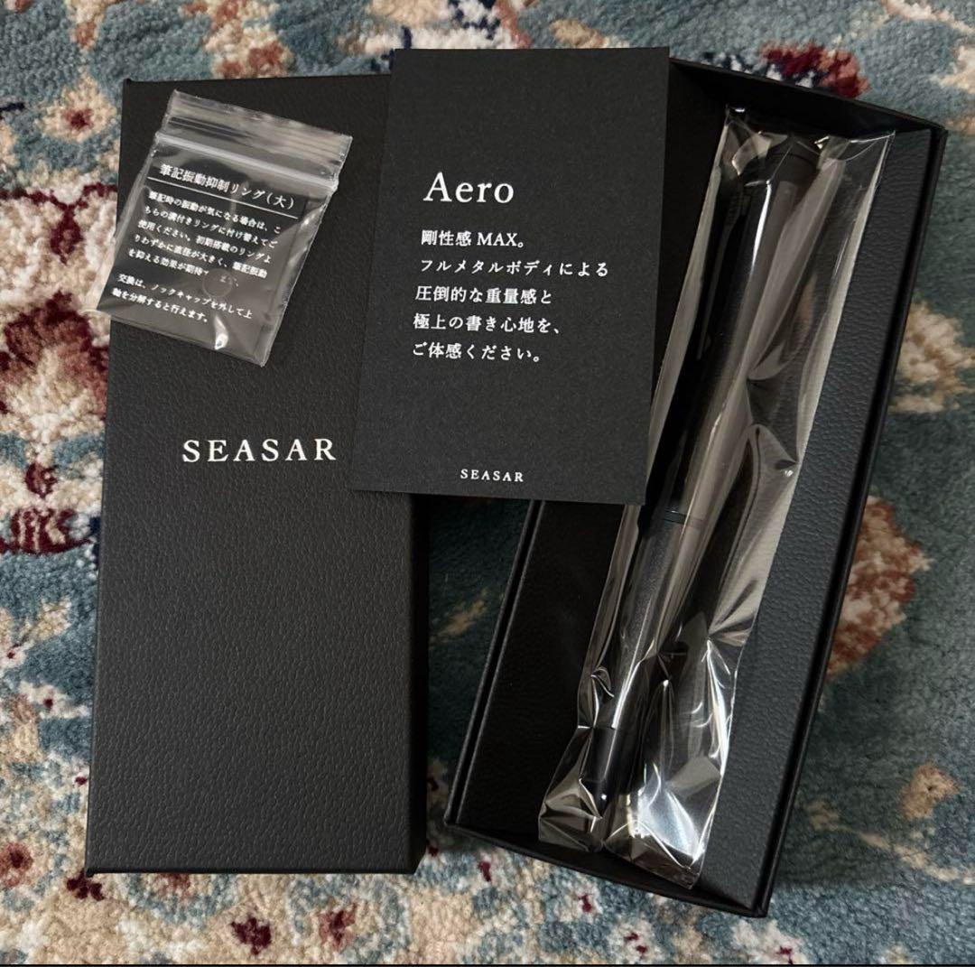 Aero 剛性感MAXシャープペン ガンメタル Seasar しーさー エアロ