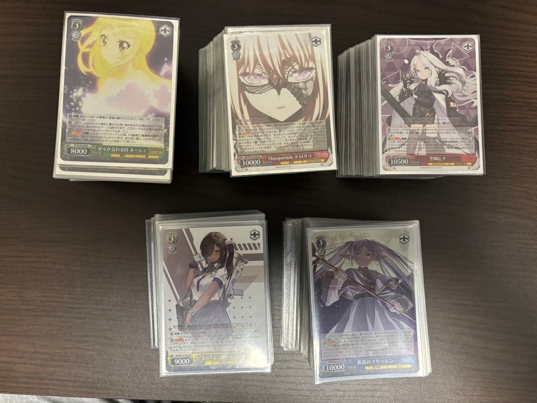 ヴァイスシュヴァルツ デッキセット