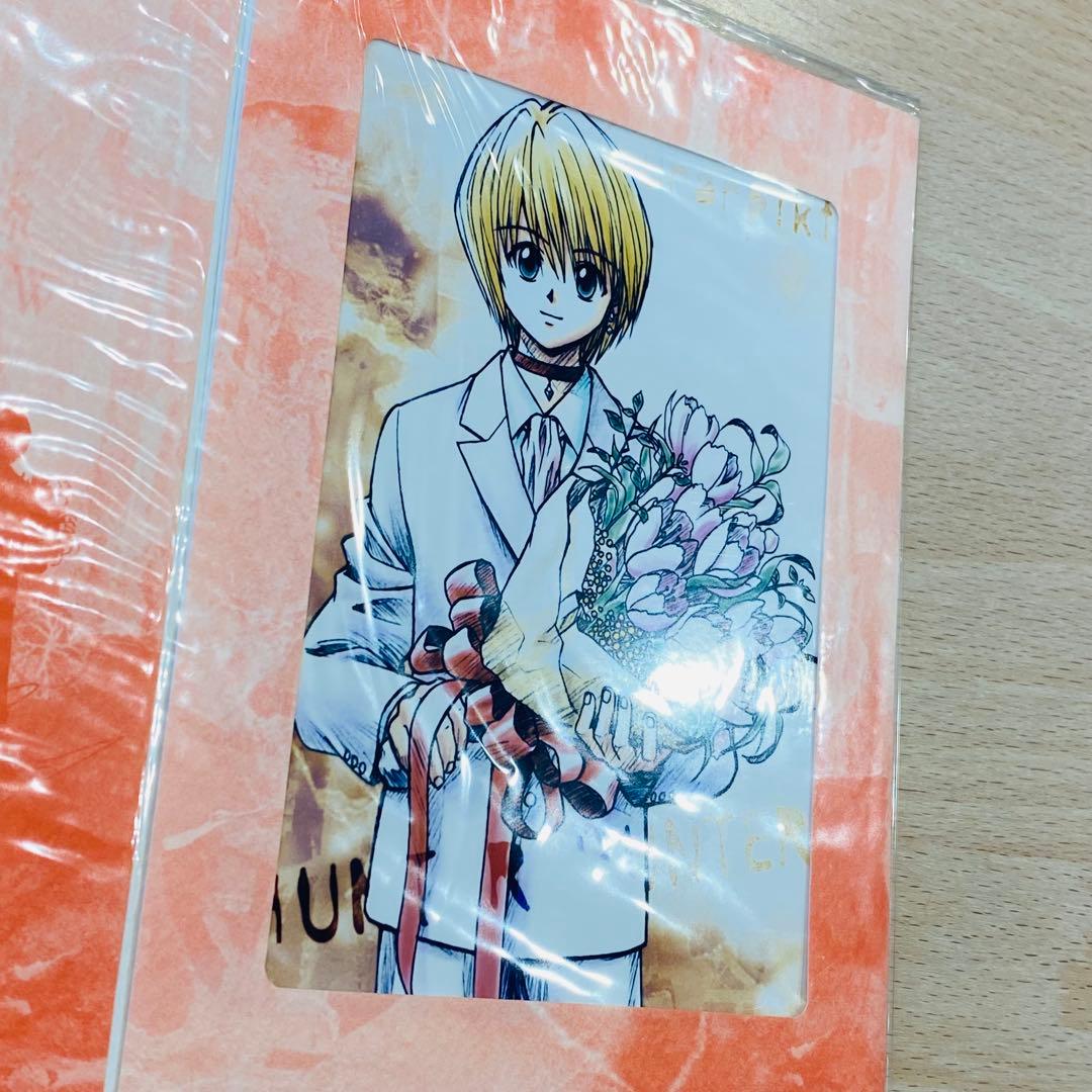 未開封未使用　 HUNTER x HUNTER クラピカ ブロマイド 旧アニメ版