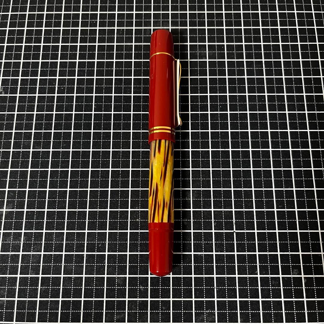 ペリカン 万年筆 M101N トータスシェルレッド M