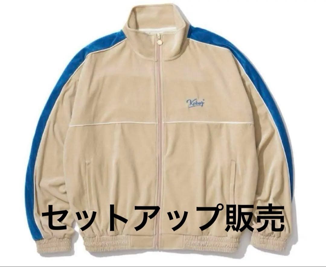 値下げ‼️ケボズ　ベロアセットアップ　keboz コムドットゆうた　即完売　M