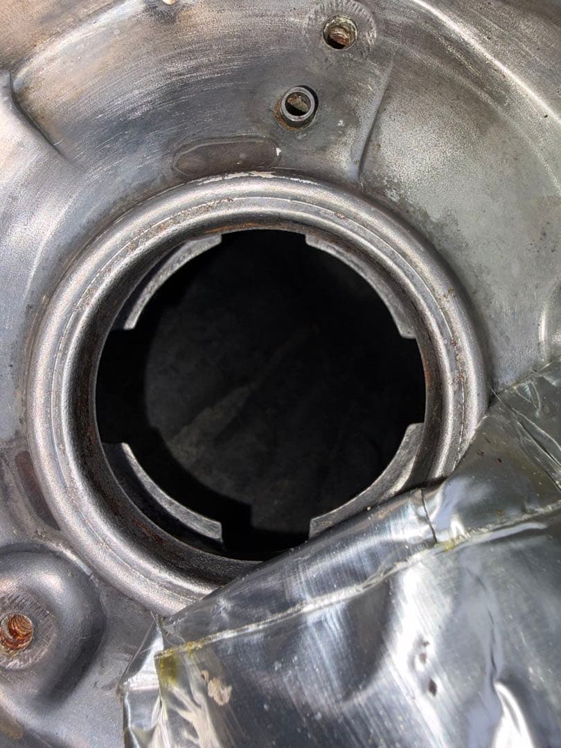 HONDA CBR250R MC19ハリケーン 純正タンク塗装用 錆び取り済み