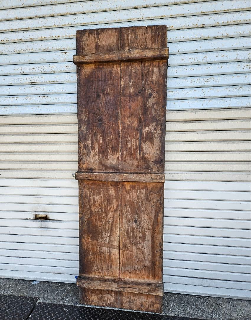 日本のアンティーク 枯れた木の飾り台 裁ち台 古材 古木 裁ち板 作業台