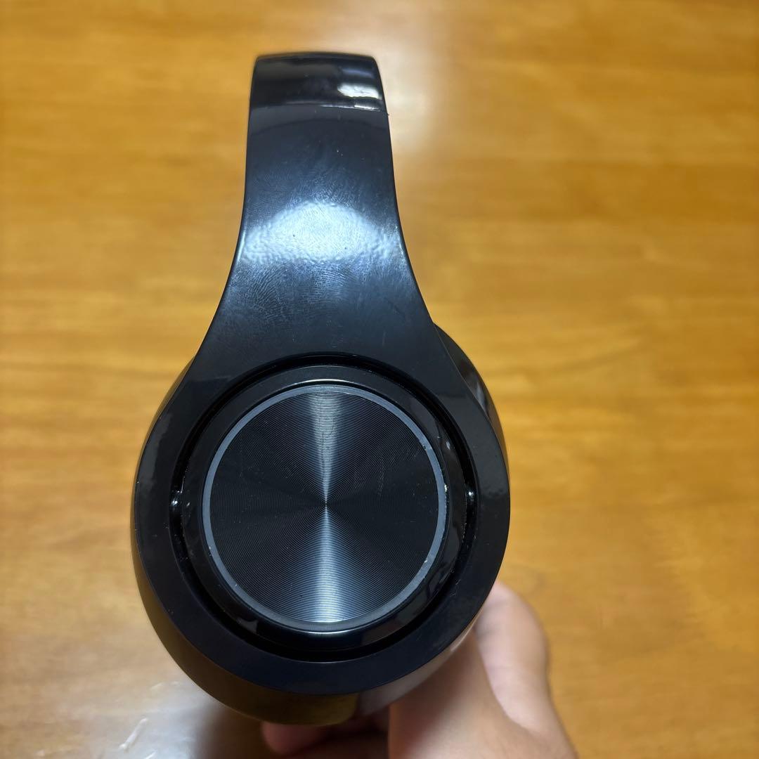 ワイヤレスヘッドホン ブラック