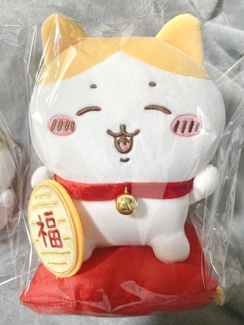 ちいかわ 招福！ハチワレ マスコット ぬいぐるみ 正規品