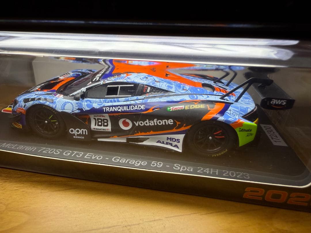 ミニカー 1/43 McLaren 720S GT3 Evo -Garage 59-