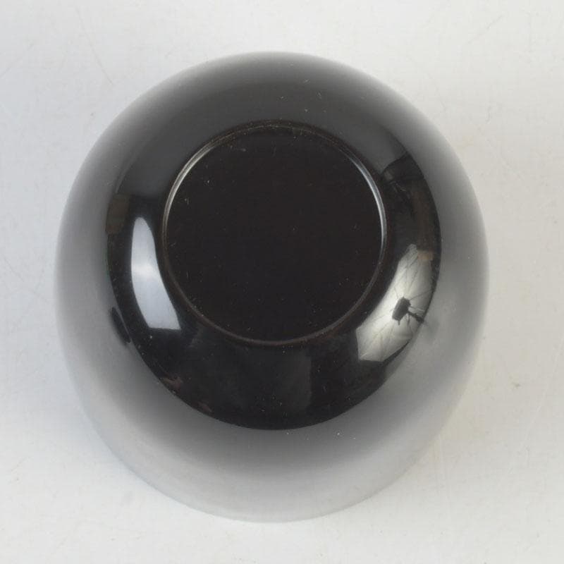 茶道具　輪島塗　岡本陽斎作　日の出棗　共箱　V　9831