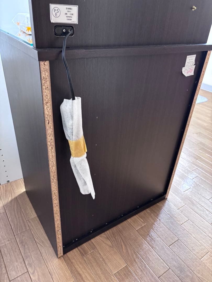 ドレッサー　化粧台　一面鏡　収納棚　テーブル　ブラウン　送料込み