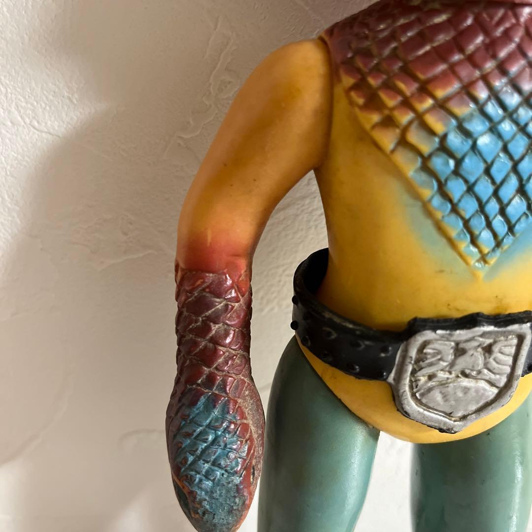 ⚠️貴重・当時物　仮面ライダー　コブラ男　スタンダードサイズ　昭和レトロ