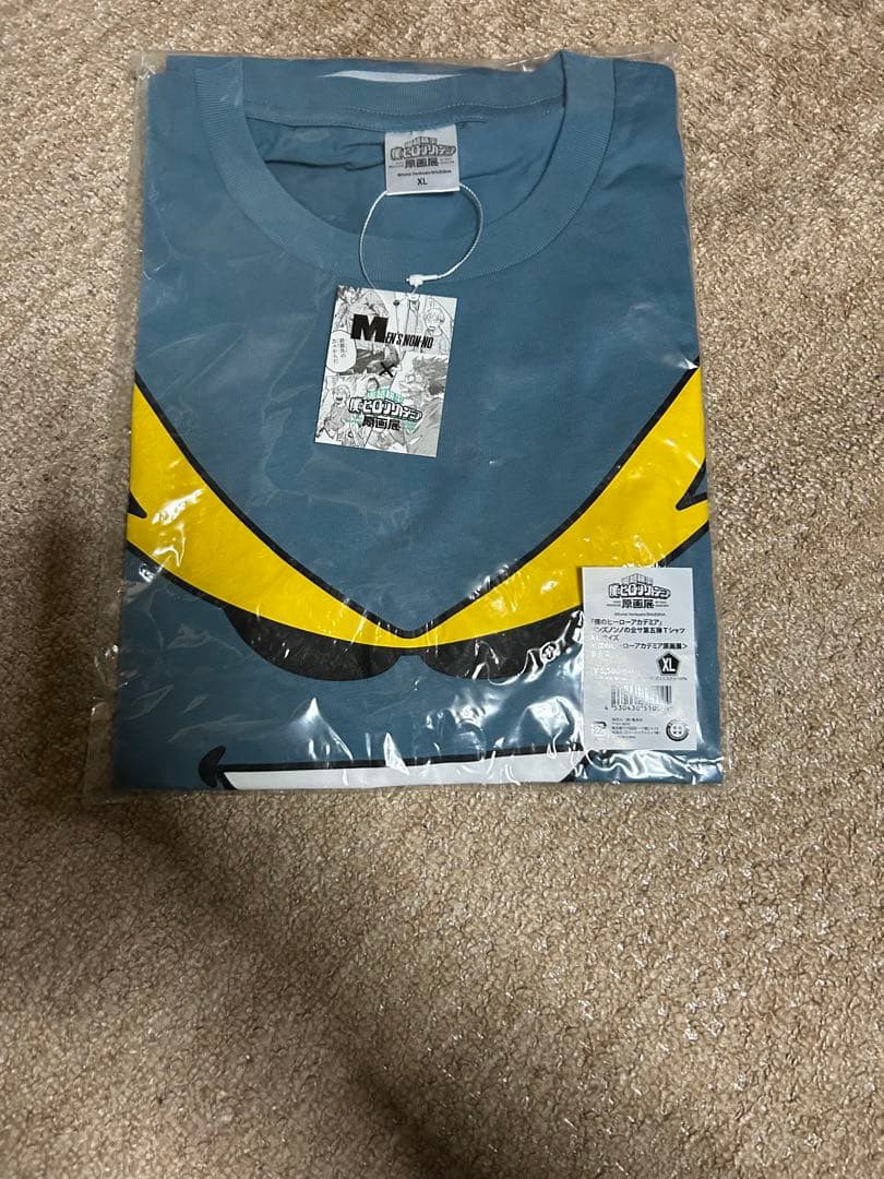 僕のヒーローアカデミア 原画展 メンズノンノの全サ第五弾Tシャツ XL サイズ