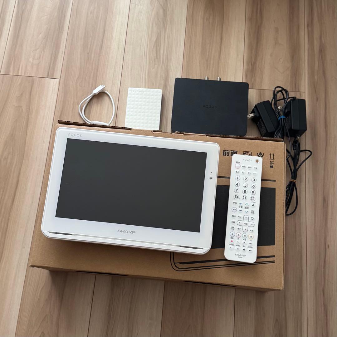 SHARP AQUOS 2T-C12AF-W 1TB HDDおまけ付き