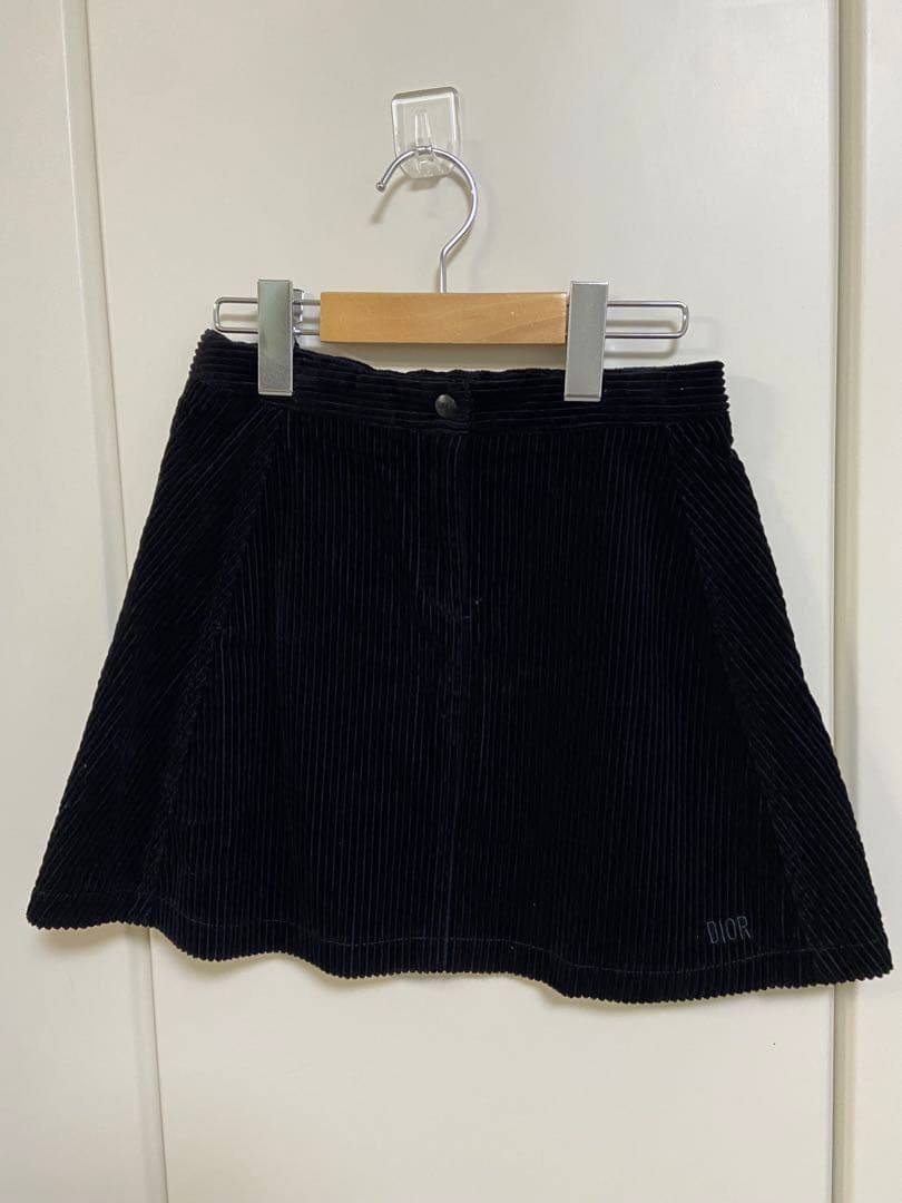 Dior コーデュロイ　ミニスカート