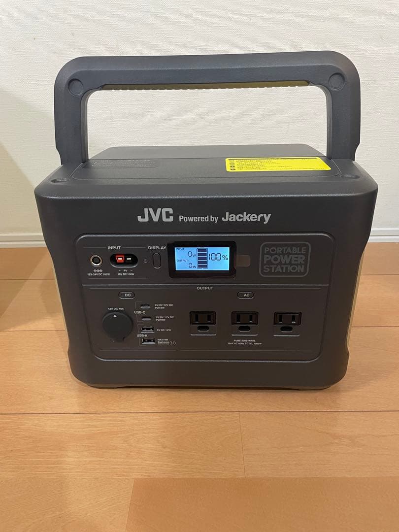 JVC Powered by Jackery ポータブル電源 BN-RB10-C