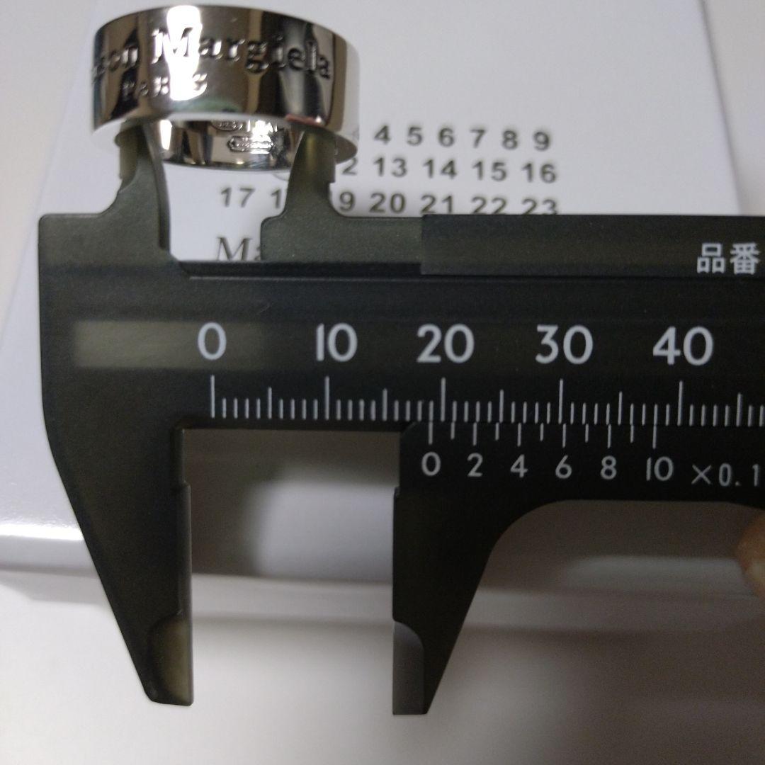 Maison Margiela ロゴ入りリング 925シルバー