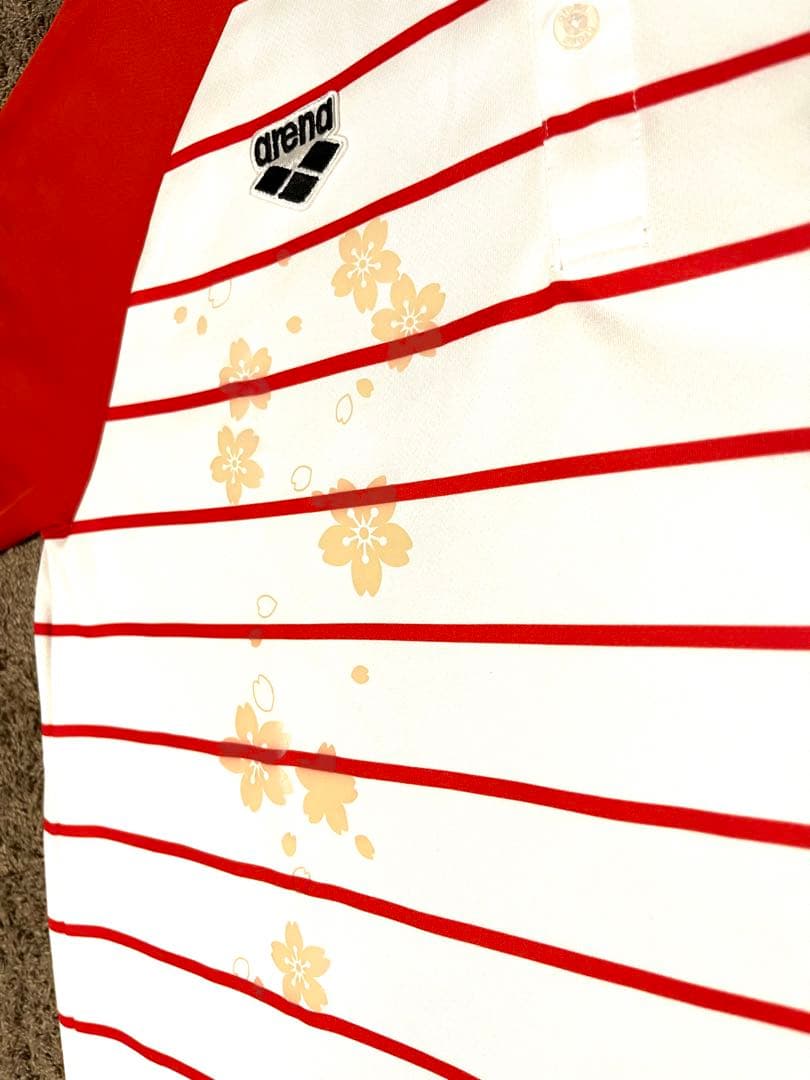 魚虎【トビウオジャパン支給ポロシャツ】XOパンパシ水泳競泳日本代表