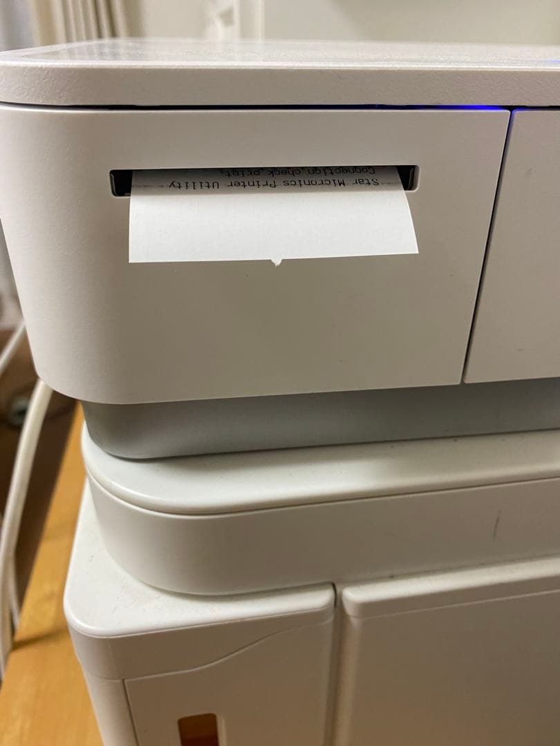 スター精密 mpop サーマルプリンタ付きキャッシュドロア　白