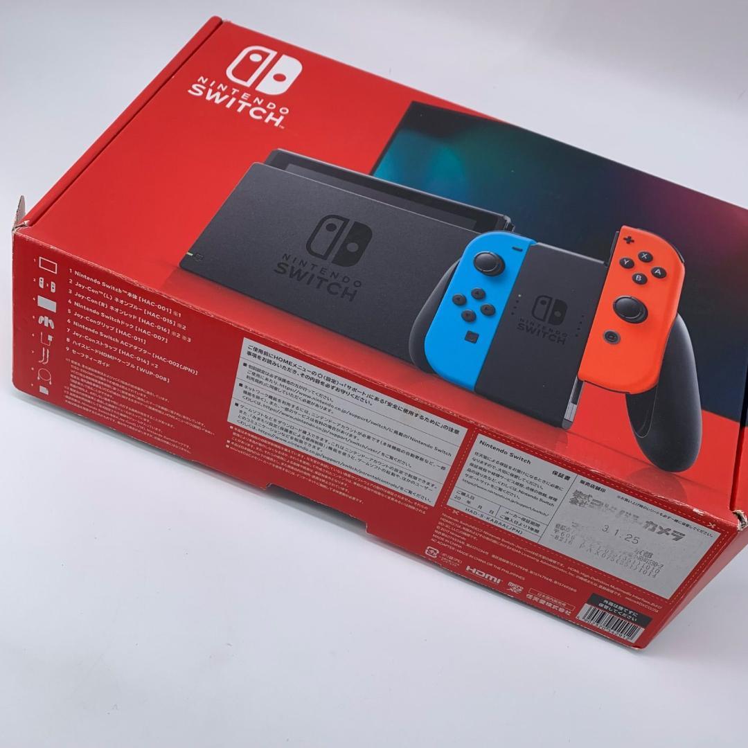 15024✨動作品!!Nintendo Switch ネオンブルー/ネオンレッド