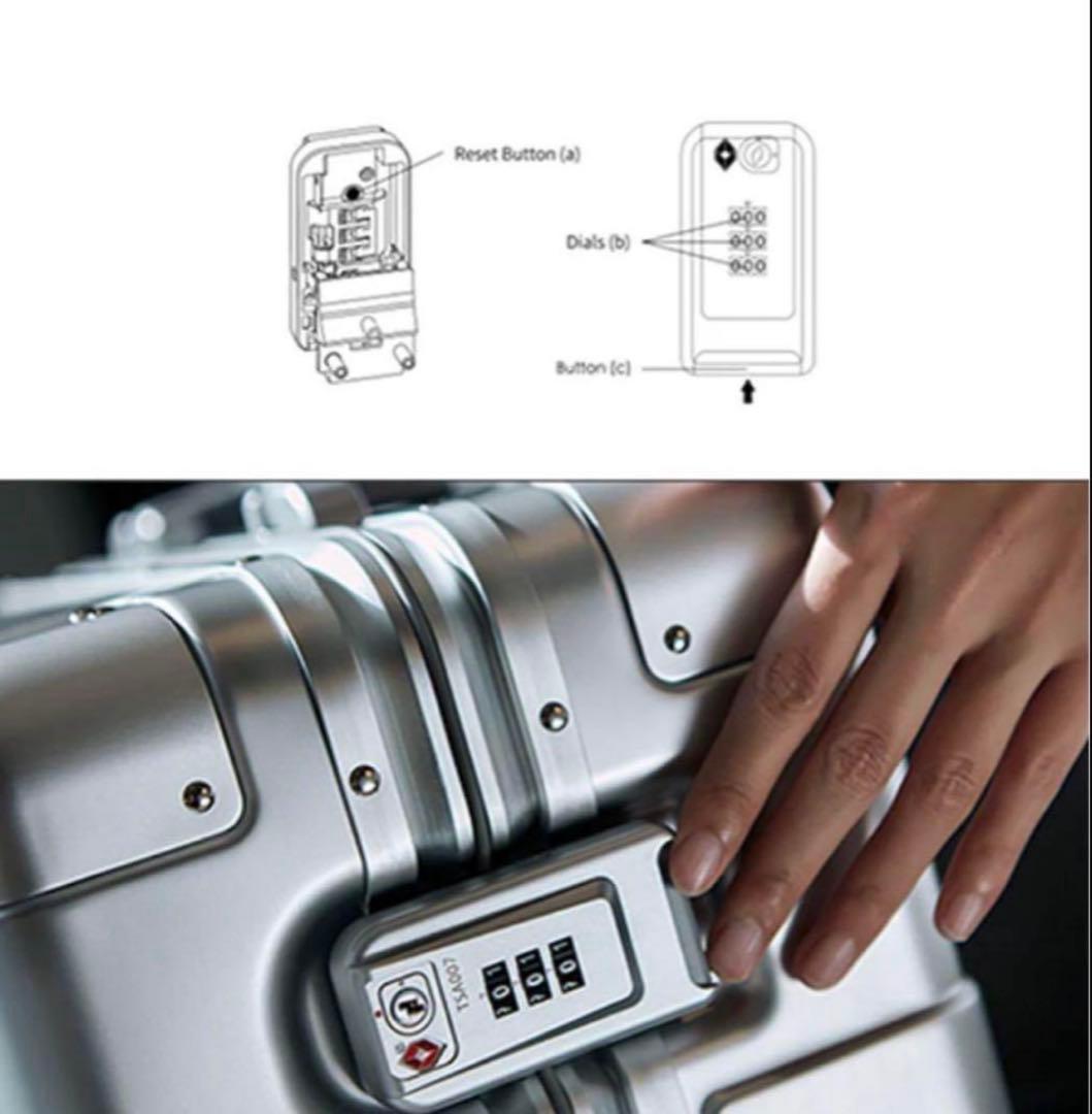 完全新品未使用品 LDUVIN シルバー キャリーケース ラドゥービン