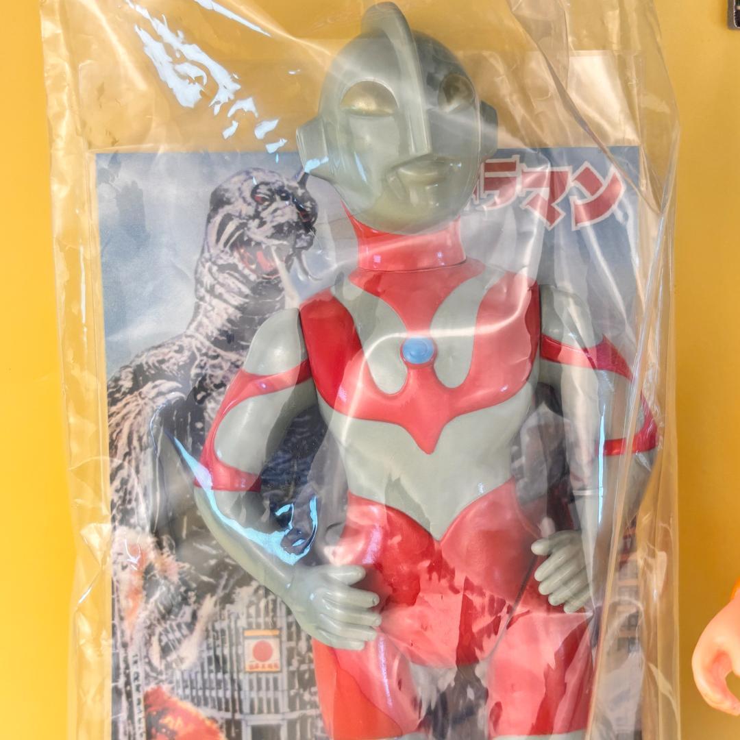 マルサン ウルトラマン 450・M1号 ハヤタ隊員 ベータカプセル レア ソフビ