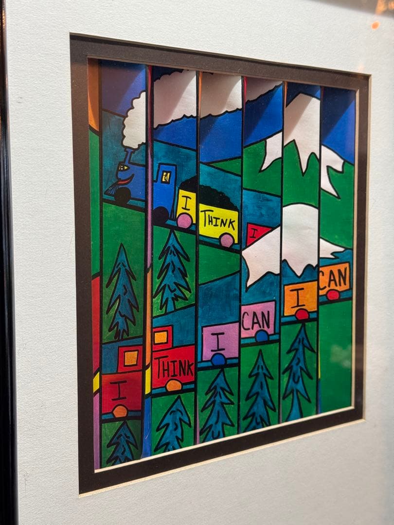 3D アートリトグラフ　「I THINK I CAN」 限定124/180