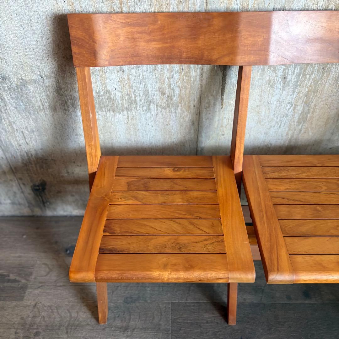 unico PRAD ウニコ　ポラード　フォールディングベンチ　チーク材　廃番