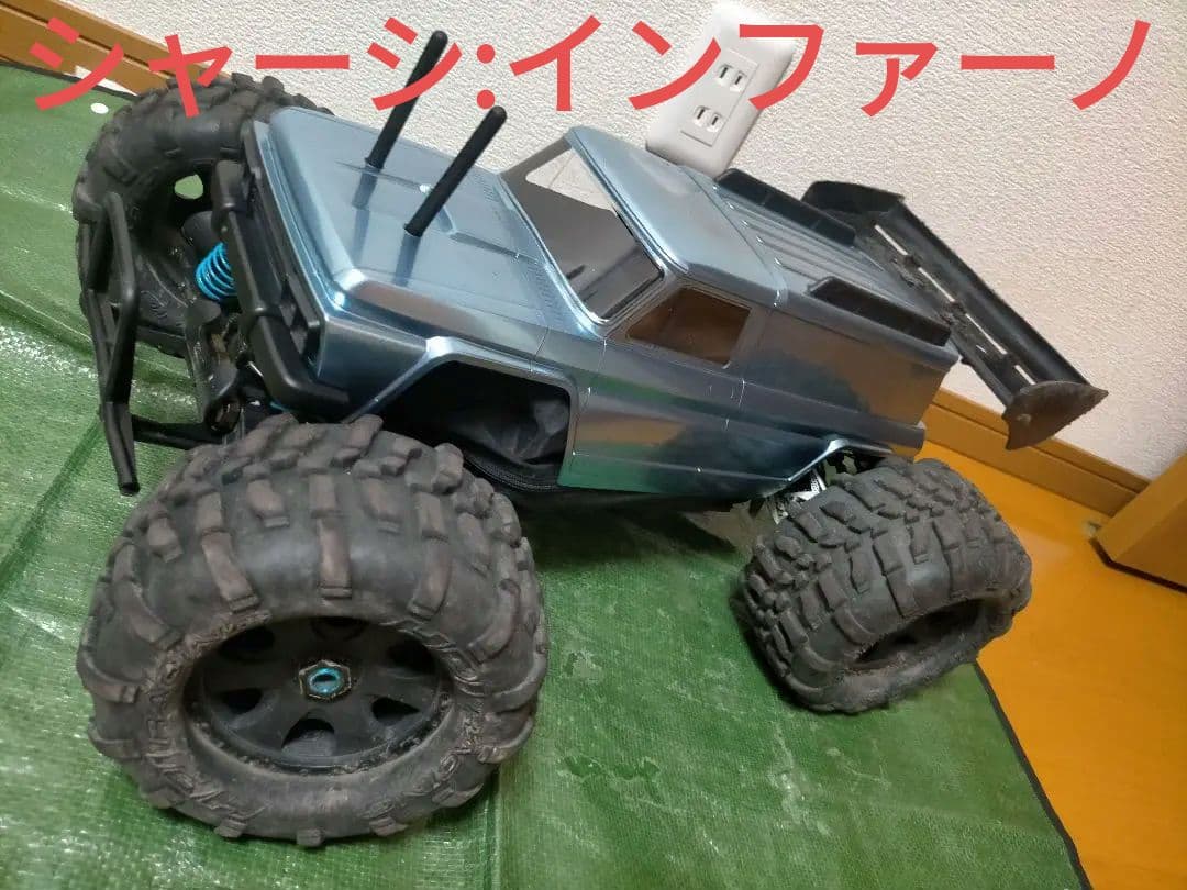 未使用！マッドワゴン　 ボディのみ　京商　ランクル60風　ブルーメタリック