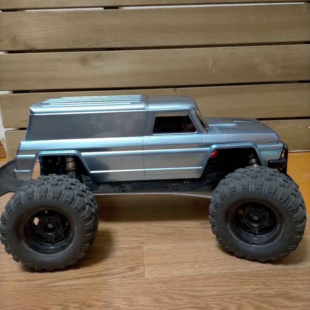 未使用！マッドワゴン　 ボディのみ　京商　ランクル60風　ブルーメタリック