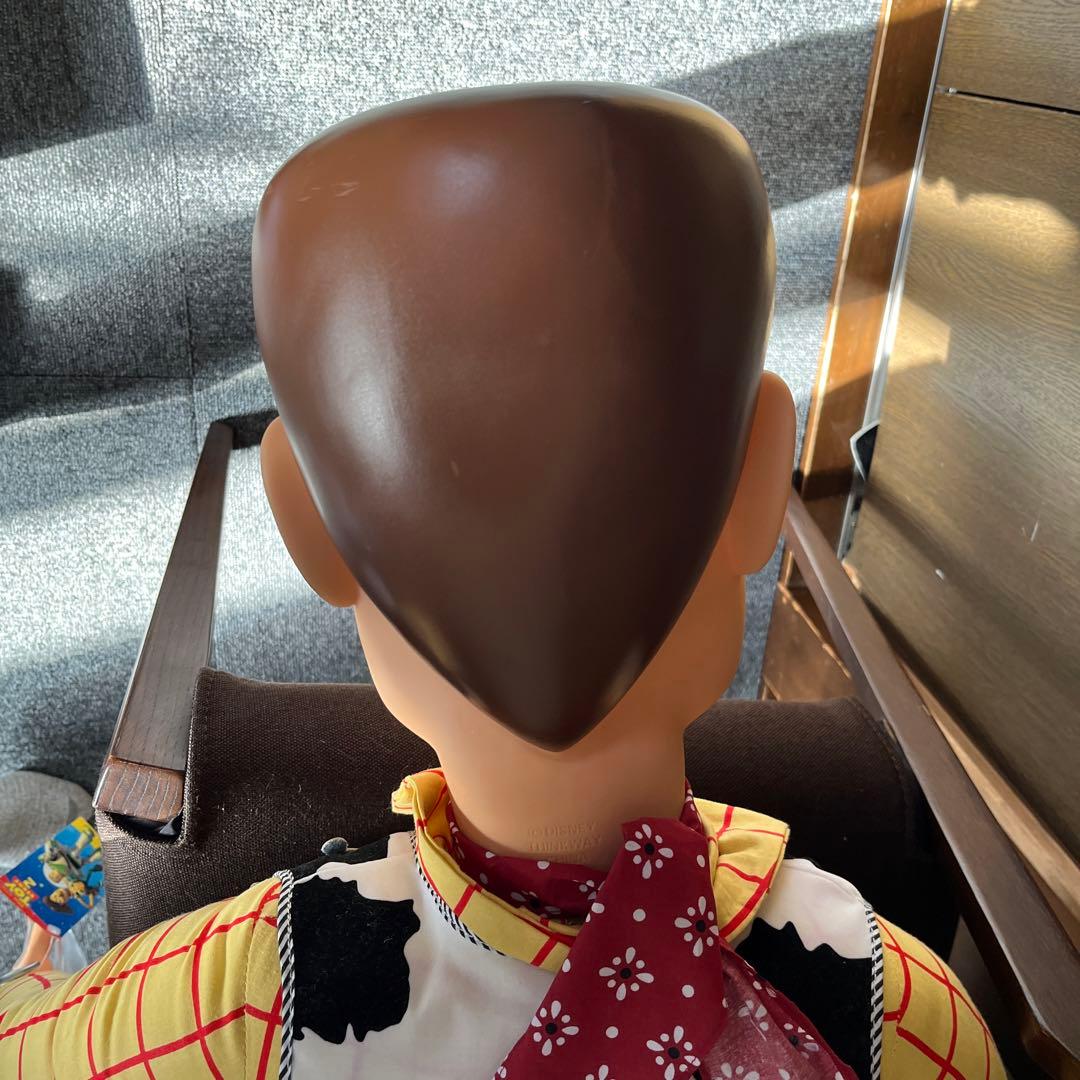 ディズニー　トイストーリー　ウッディー　等身大　フィギュア　巨大　特大　BIG