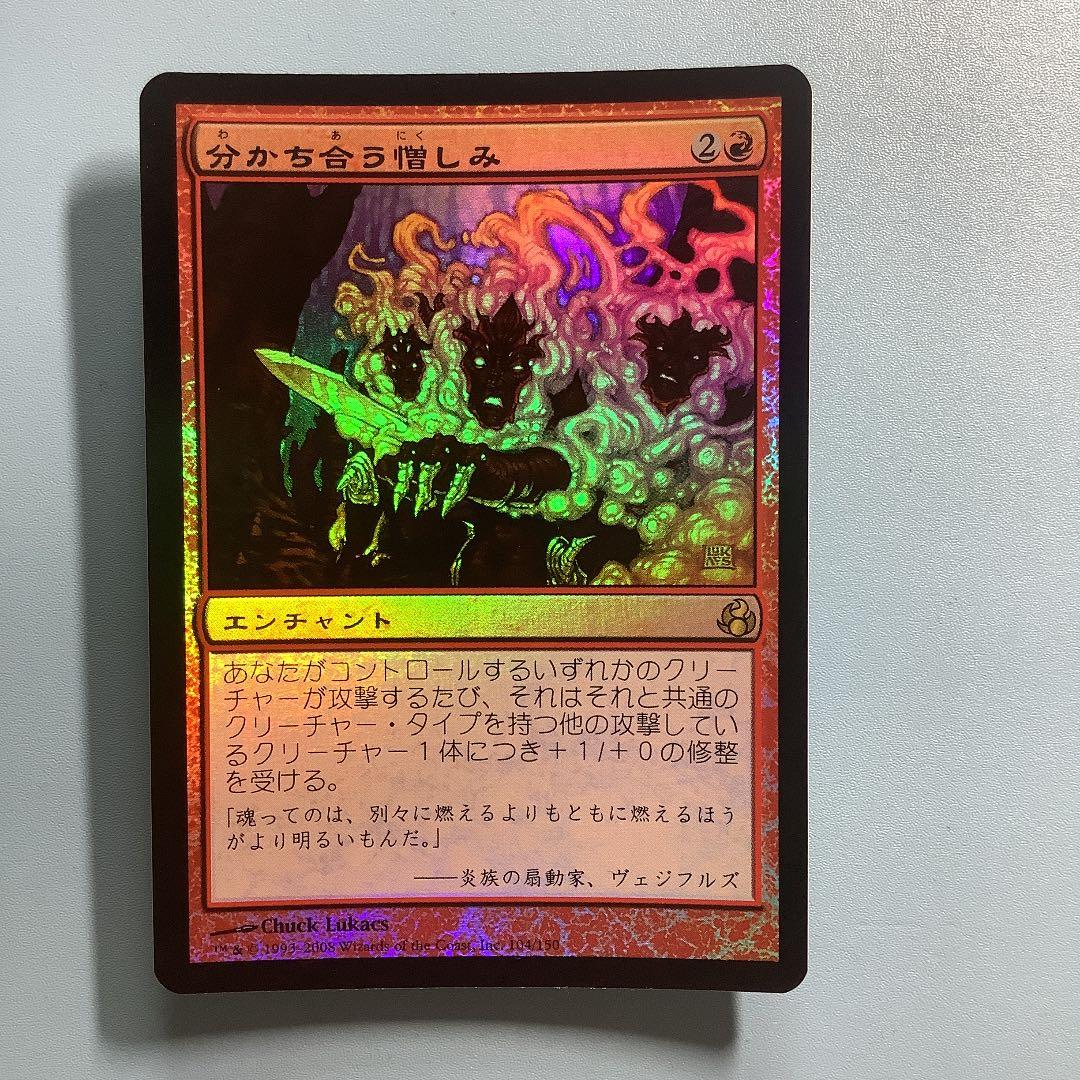 分かち合う憎しみ/Shared Animosity  MOR日本語foil