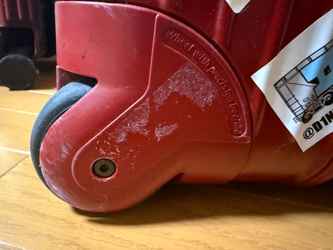 RIMOWAリモワ　サルサ　2輪　レッド 赤　ステッカー　スーツケース