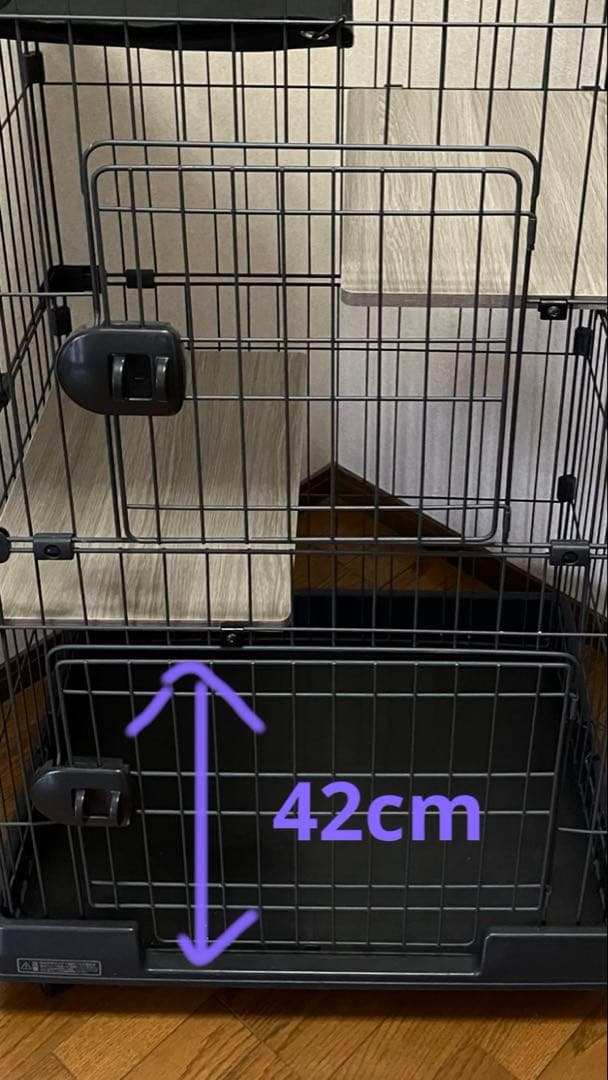 【中古品】猫用キャットケージ