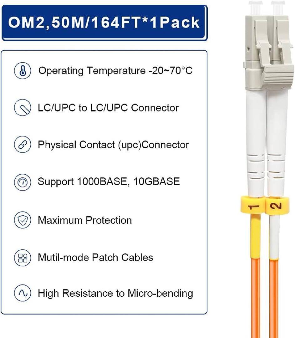 1点限り✨ 光配線コード 光ファイバーケーブル 宅内配線ケーブル 30メートル