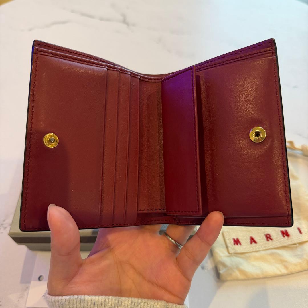 【MARNI】二つ折り財布 ミニ財布