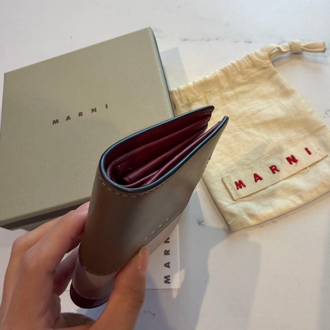 【MARNI】二つ折り財布 ミニ財布