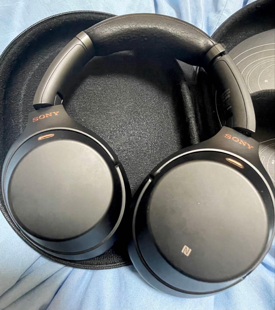 美品 SONY WH-1000XM3 ブラック　完動品！