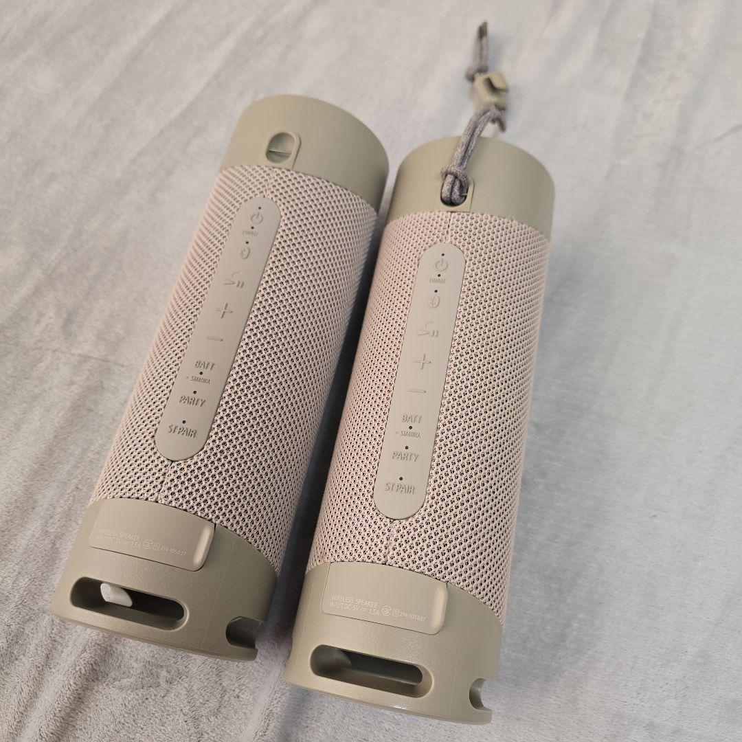 SONY ワイヤレススピーカー SRS-XB23 2台