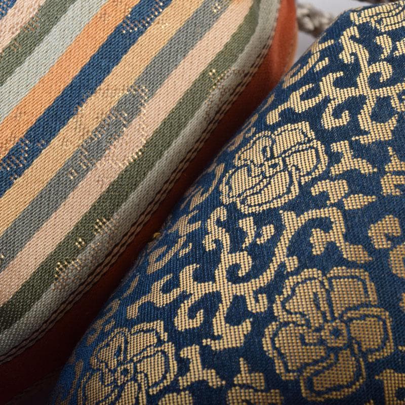 茶道具　鼠志野　林英仁作　茶入　仕覆2点付　共箱　V　7452