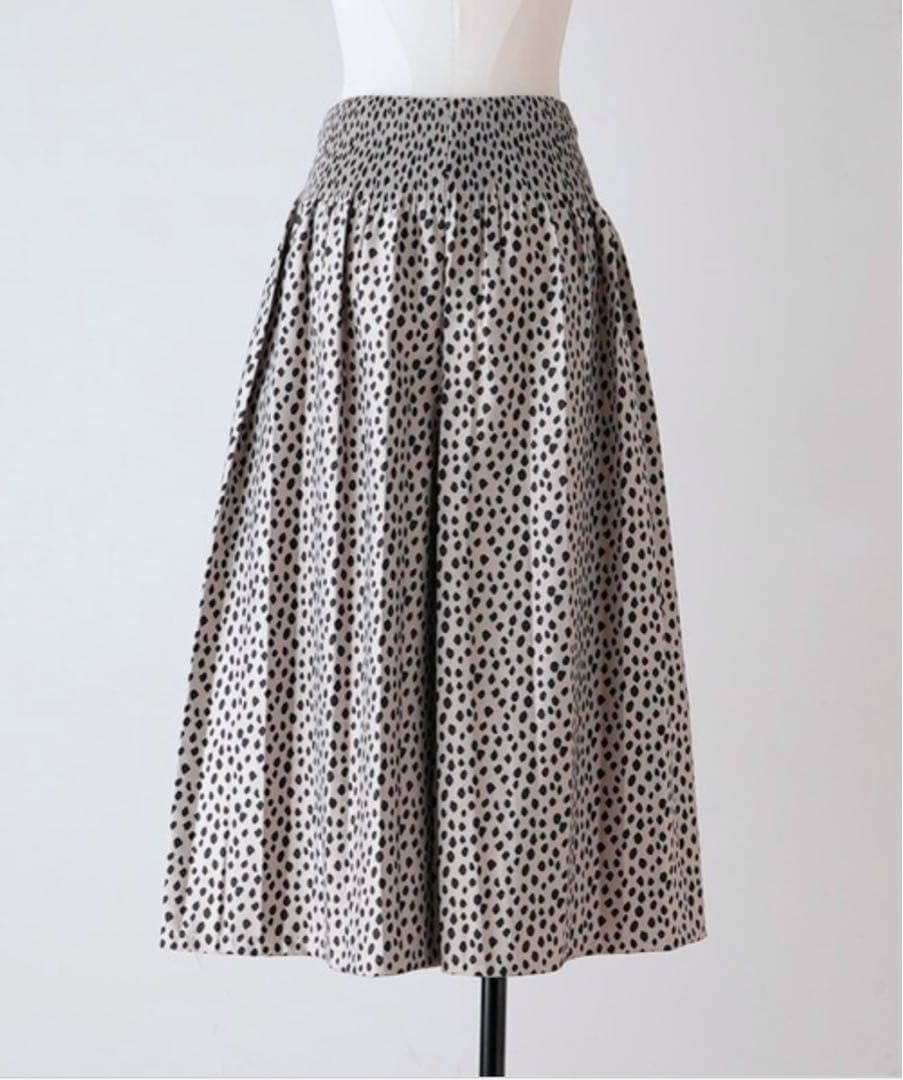 BEARDSLEY レオパードジャガードキュロット