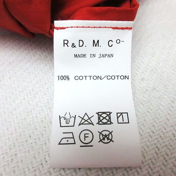 美品　オールドマンズテーラーR&D.M.Co-　サルエルパンツ　赤　パンツ