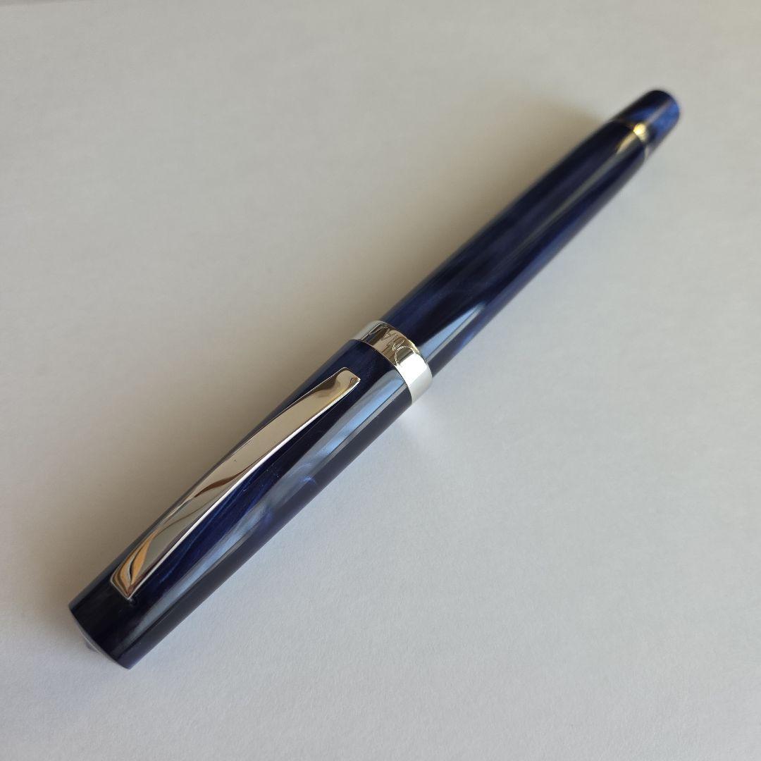 OMAS ボローニャ コズミックブルー F 14K-585 廃盤