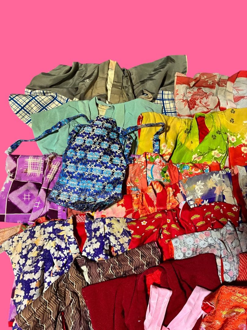 市松人形　着物　小物　大量セット