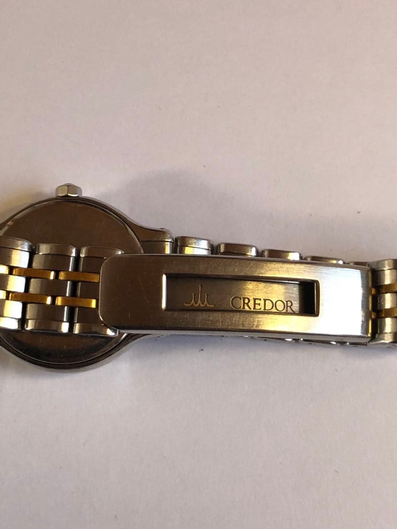 SEIKOクレドール高級！K18レディース腕時計