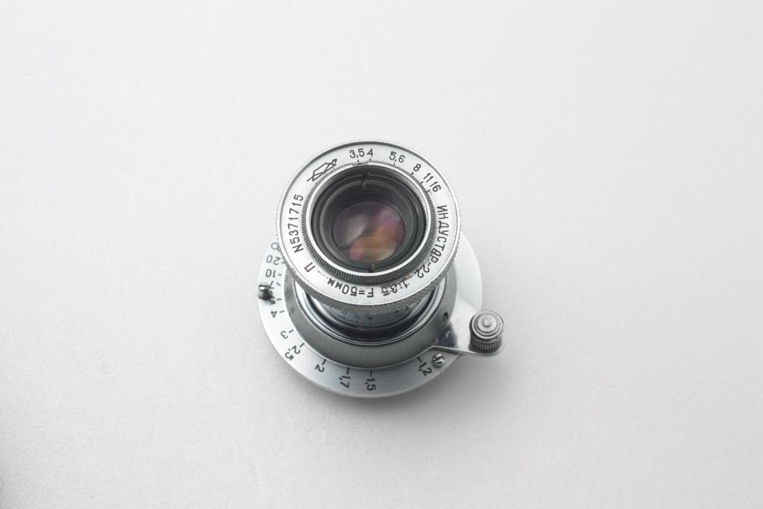 【良品】Industar-22 1:3.5 f=50mm 完動品 #316b