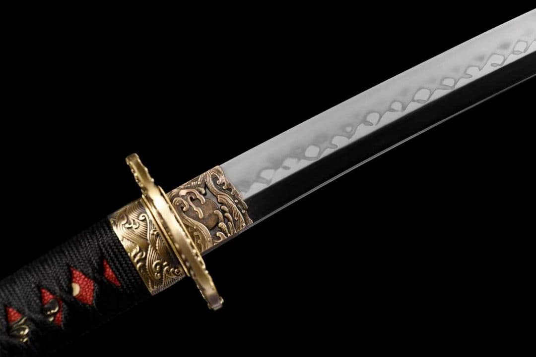 【赤波】古兵器 刀装具 日本刀　模造刀 居合刀 武士道 鑑賞用 美術刀 贈り物