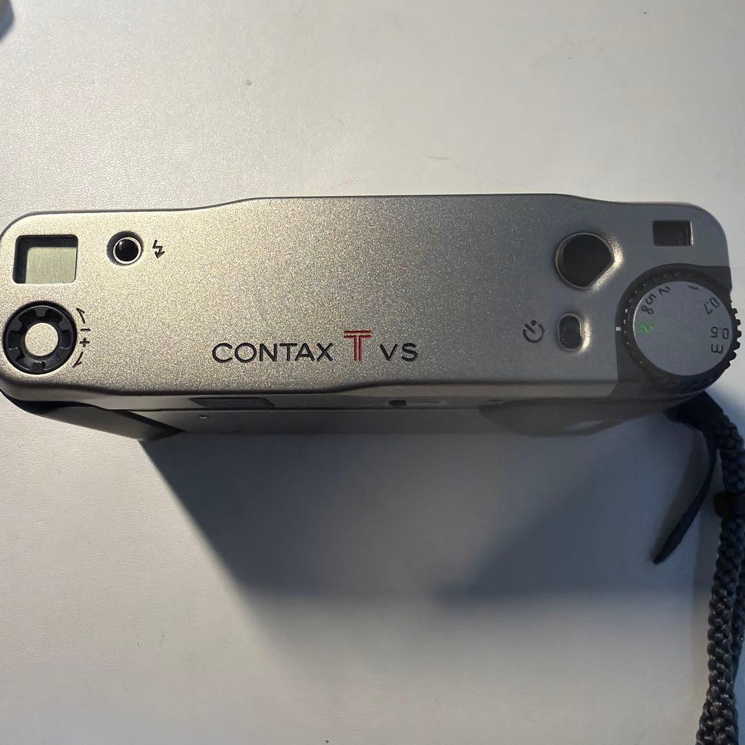 CONTAX T VS シルバー フイルムコンパクトカメラ　ジャンク