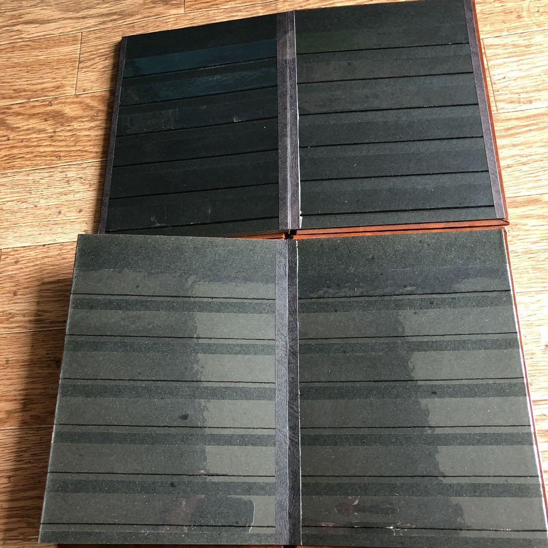 ブランド品な切手ストックブック2冊218×160mm各12ページ6段透明シート！