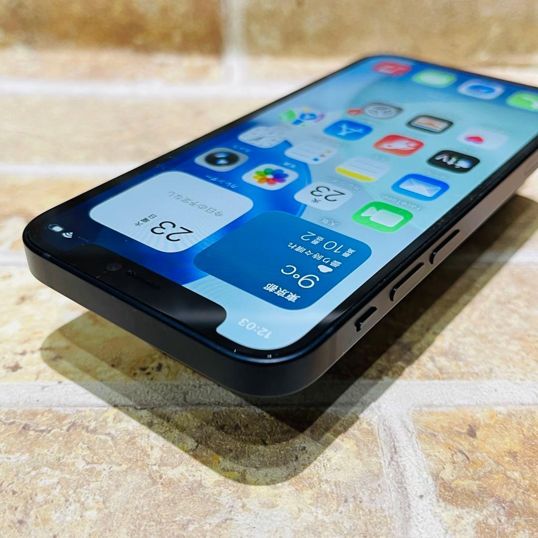SIMフリー iPhone12mini 64GB ブラック 電池良好